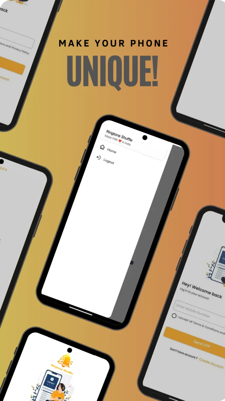 Home - Ringtone Shuffle App