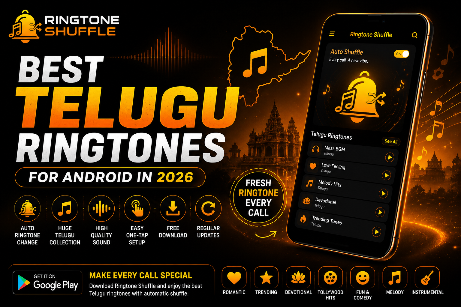 Best Telugu Ringtones for Android 2026